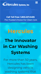 Mobile Screenshot of herculescarwash.com